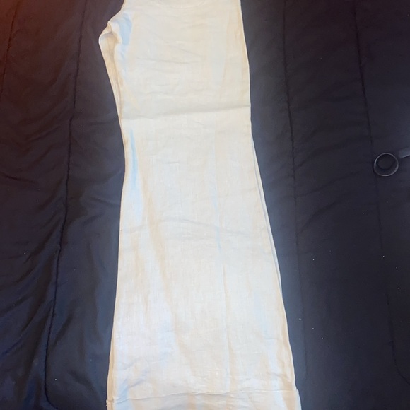 VTG linen trousers wide leg mermaid/size 2 - Picture 6 of 9